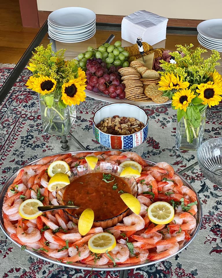 Rocco's catering presentation