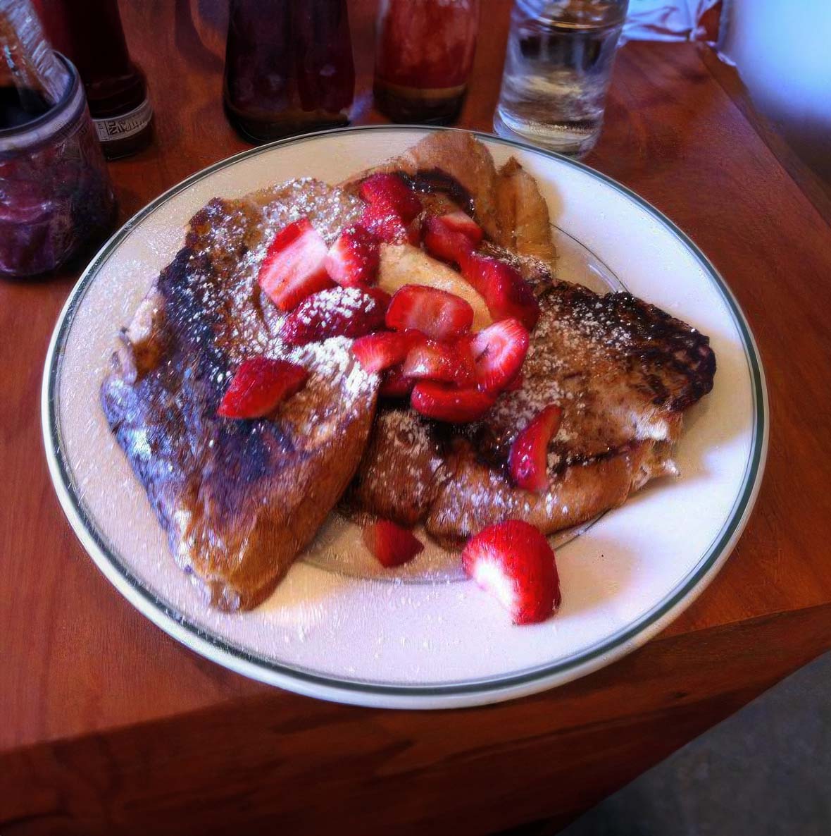 French toast brunch dish