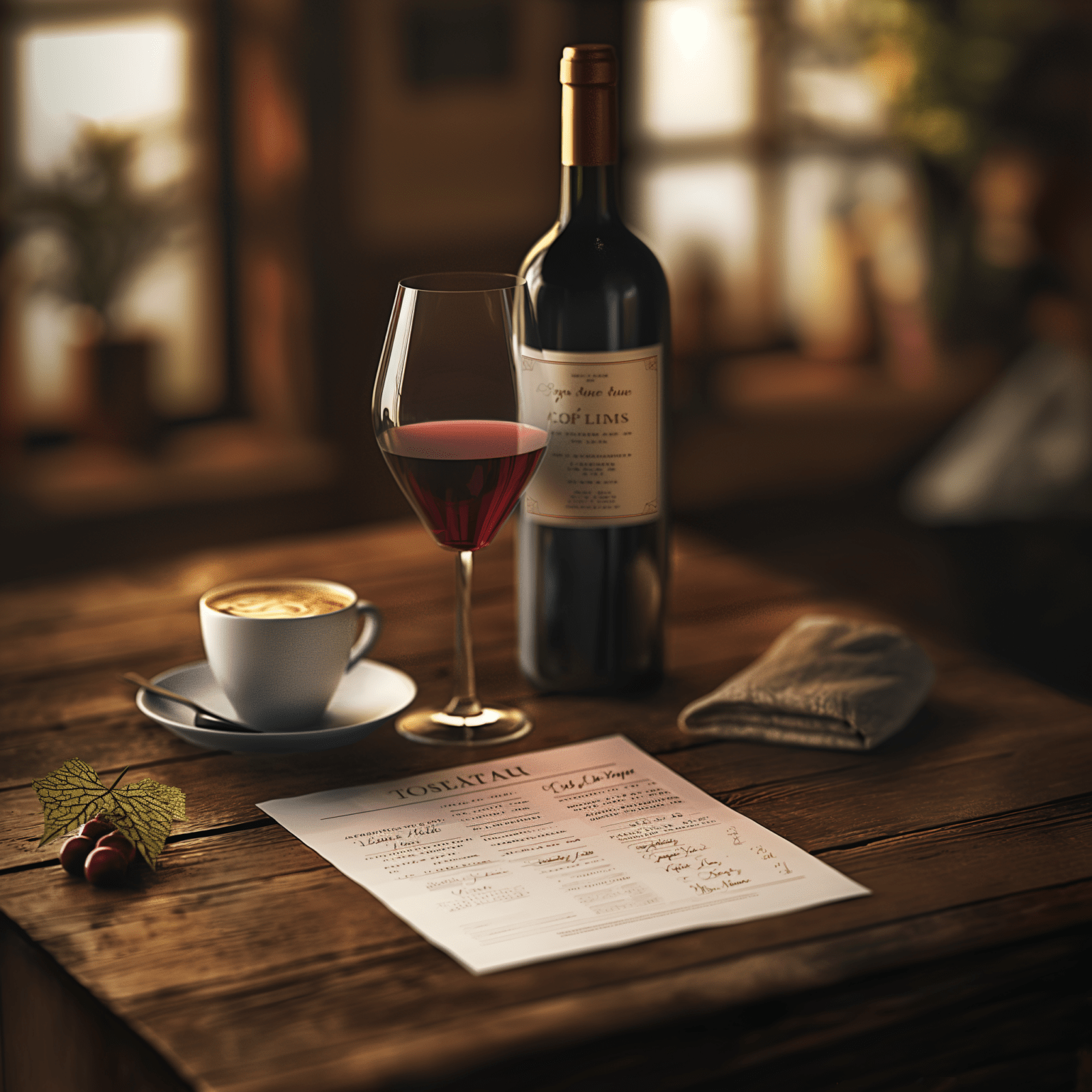Wine list